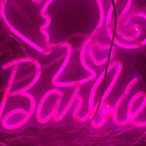 Pink Barbie Neon Sign